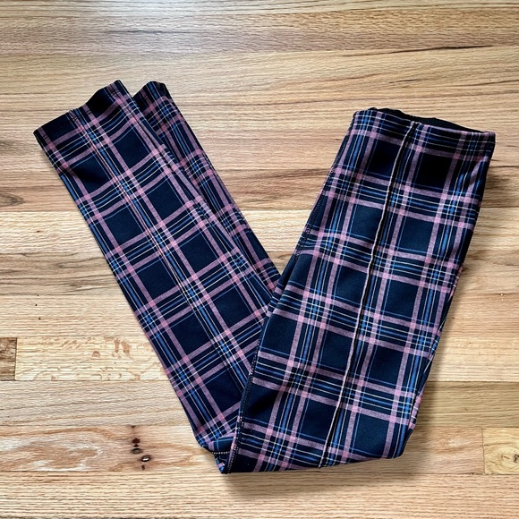 Sanctuary Plaid Legging Pant - Picture 3 of 5